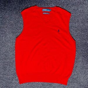 Men’s Red Ralph Lauren Sweater Vest